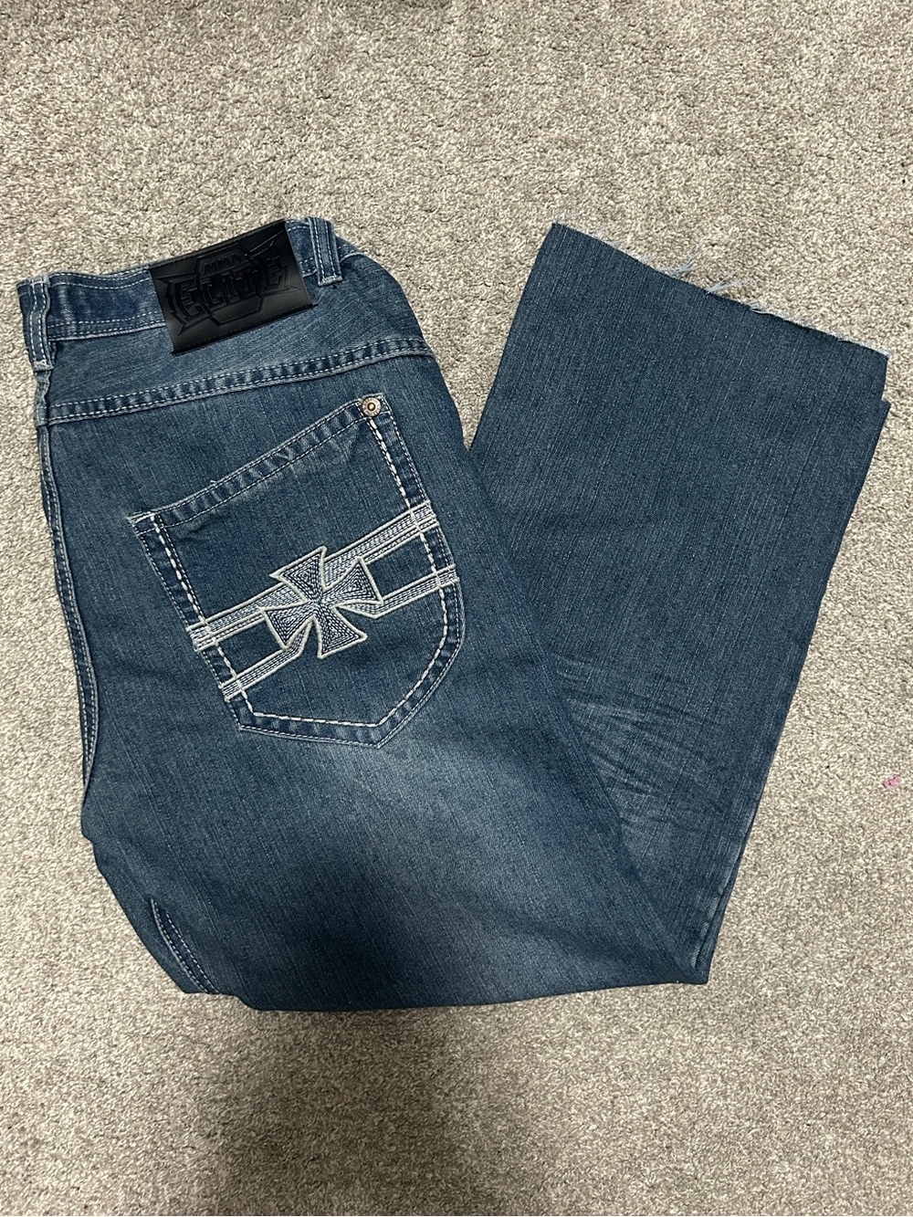 Vintage MMA Elite Bootcut Jeans Y2K Affliction